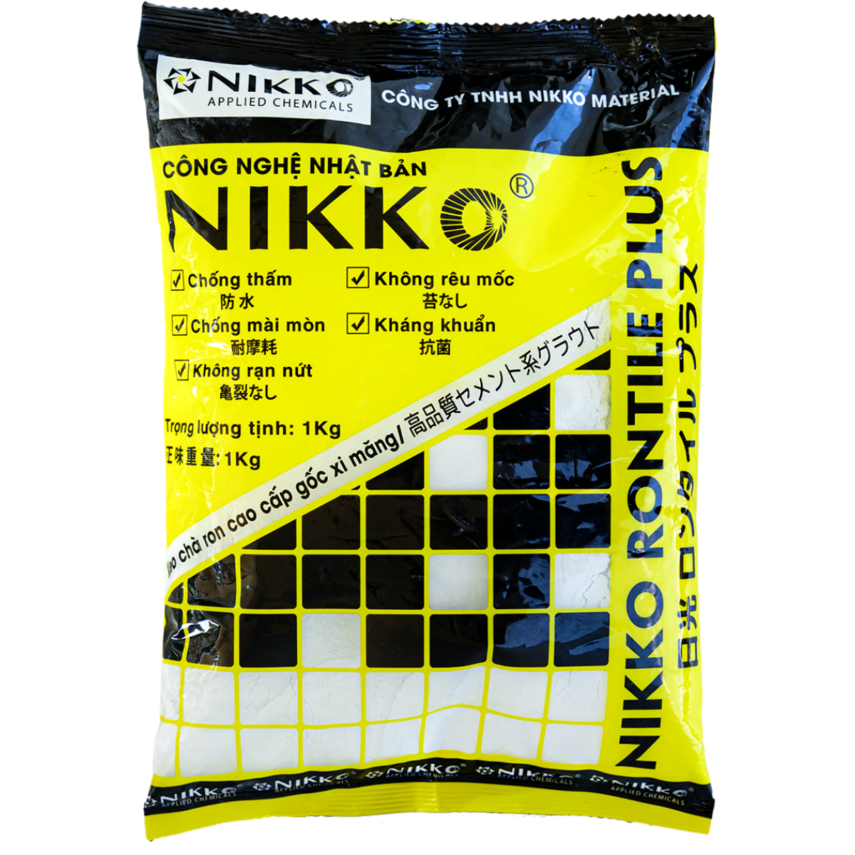 NIKKO RONTILE PLUS – Keo chà ron cao cấp gốc xi măng