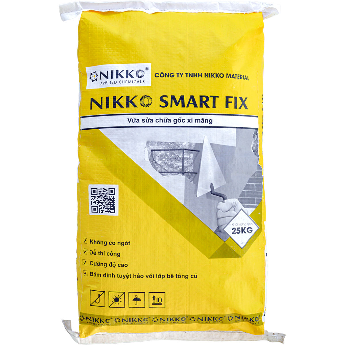 NIKKO SMART FIX – Vữa sửa chữa gốc xi măng