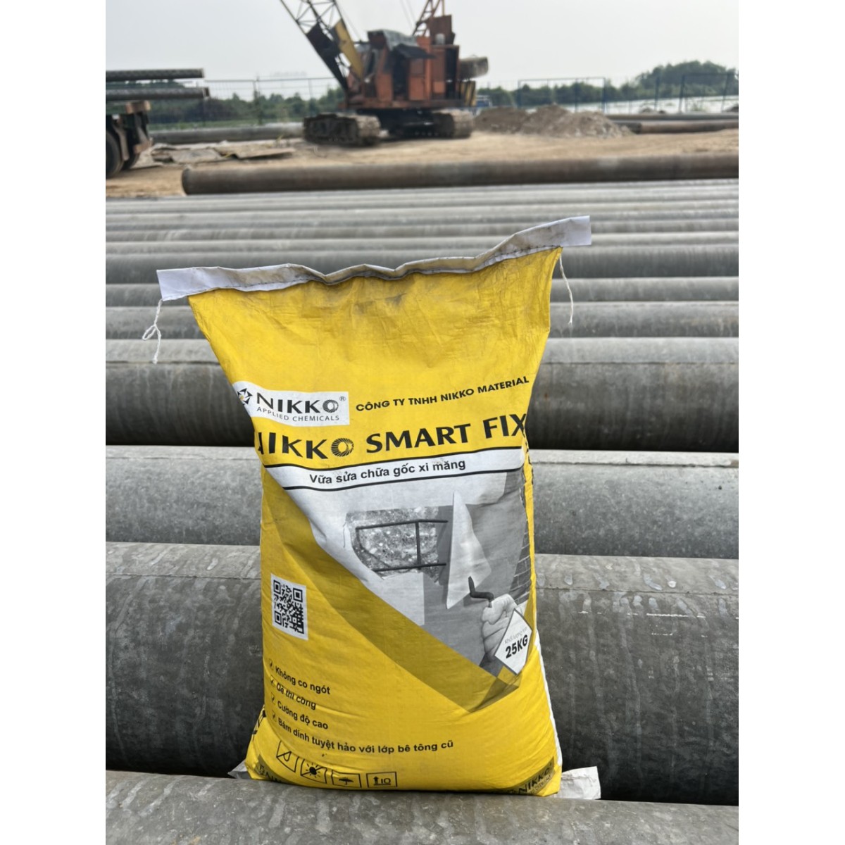 NIKKO SMART FIX – Vữa sửa chữa gốc xi măng