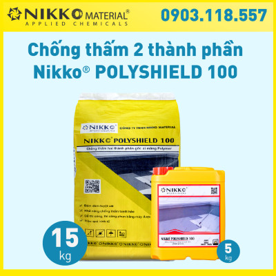 NIKKO POLYSHIELD 100 – Hợp chất chống thấm đàn hồi 2 thành phần