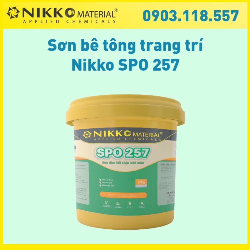 NIKKO SPO 257 PRIMER - Sơn lót bê tông trang trí