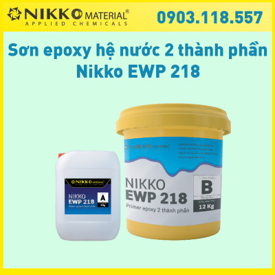 NIKKO EWP 218 PRIMER - Sơn lót epoxy hệ nước 2 thành phần