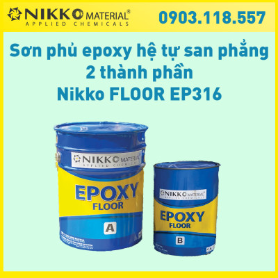 NIKKO FLOOR EP316 – Sơn phủ epoxy hệ tự san phẳng