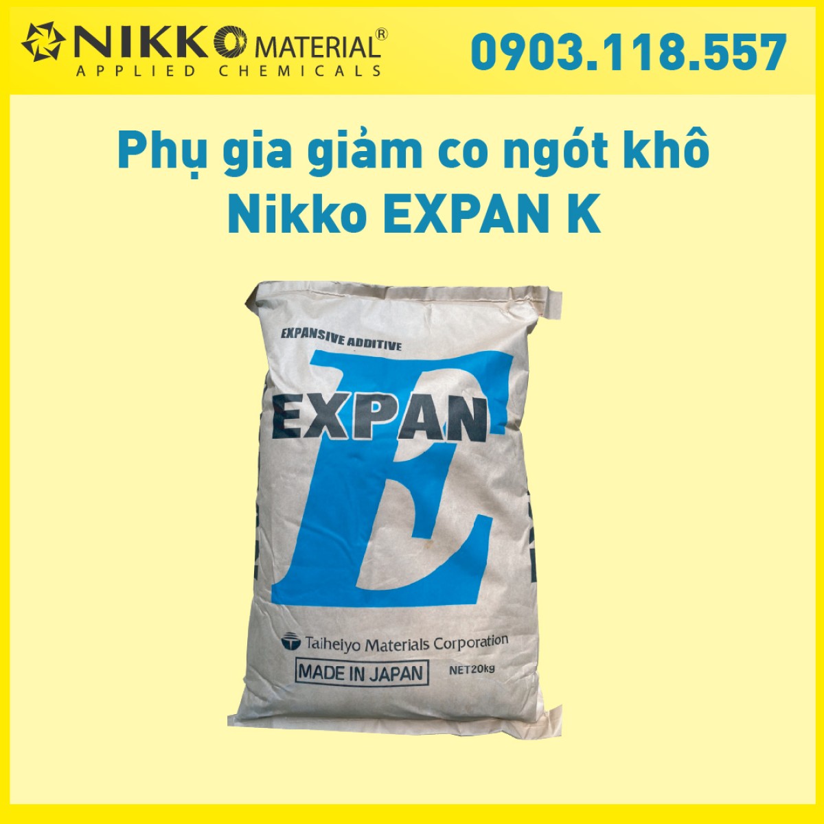 NIKKO SILICAFUME – Phụ gia bền sulfat