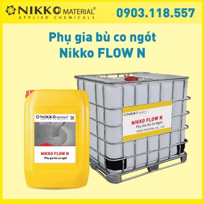 NIKKO FLOW N - Phụ gia bù co ngót cho vữa, bê tông
