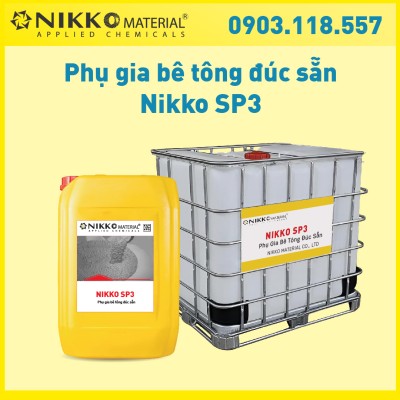 NIKKO SP3 - Phụ gia bê tông đúc sẵn