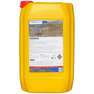 NIKKO GLOSS - HỢP CHẤT TĂNG BÓNG BỀ MẶT BÊ TÔNG
