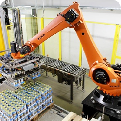 Robot bốc xếp sản phẩm STC Machine